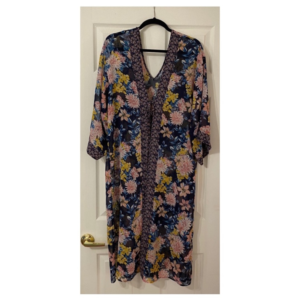 Floral Beach Cover Up